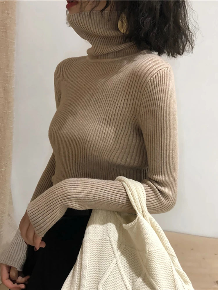 Turtleneck Sweater Slim Fit
